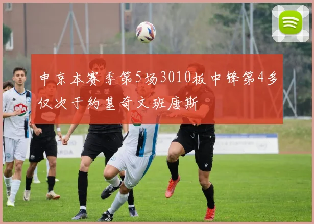 申京本赛季第5场3010板中锋第4多仅次于约基奇文班唐斯